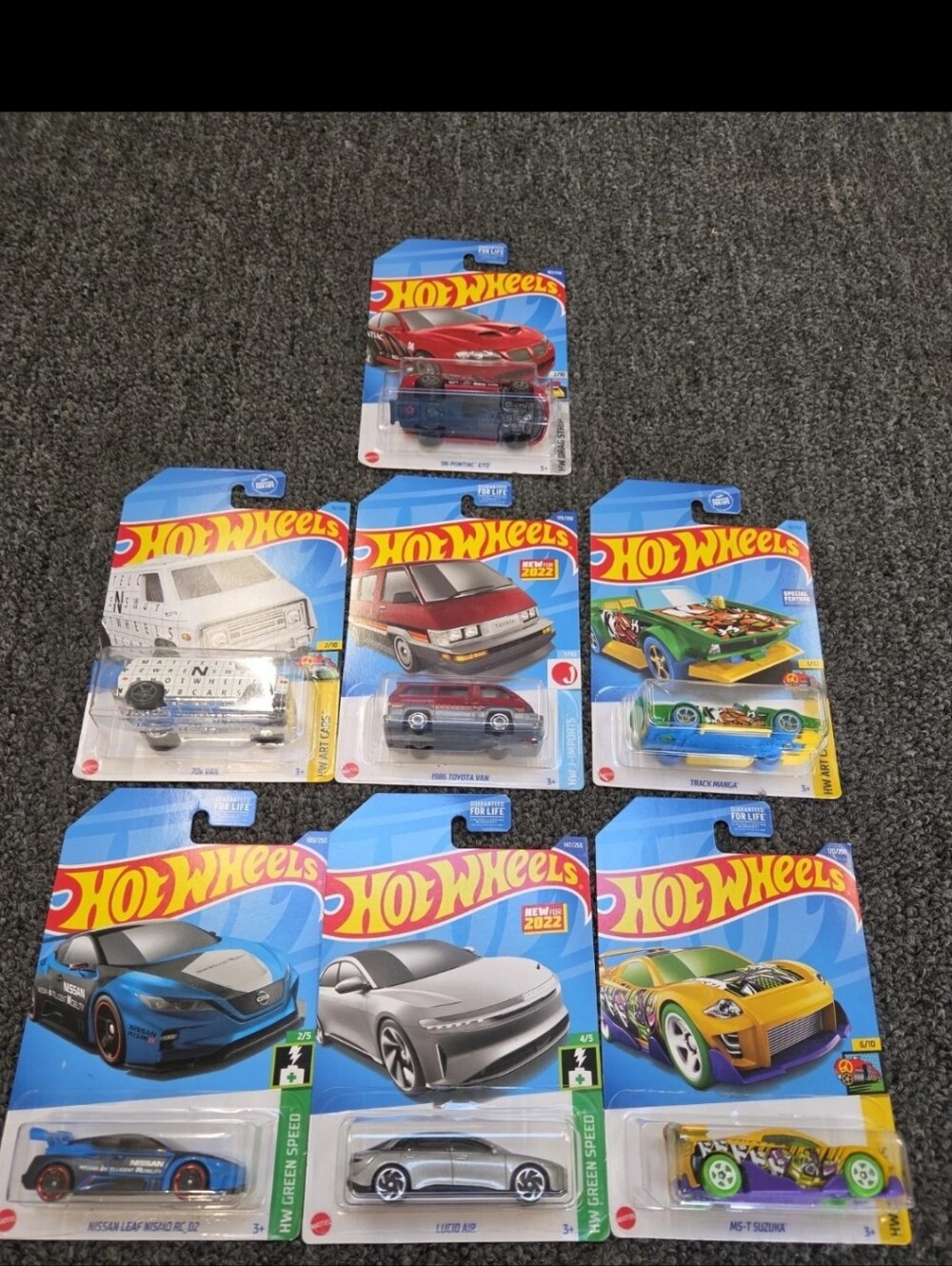 7 Hot Wheels See Photos